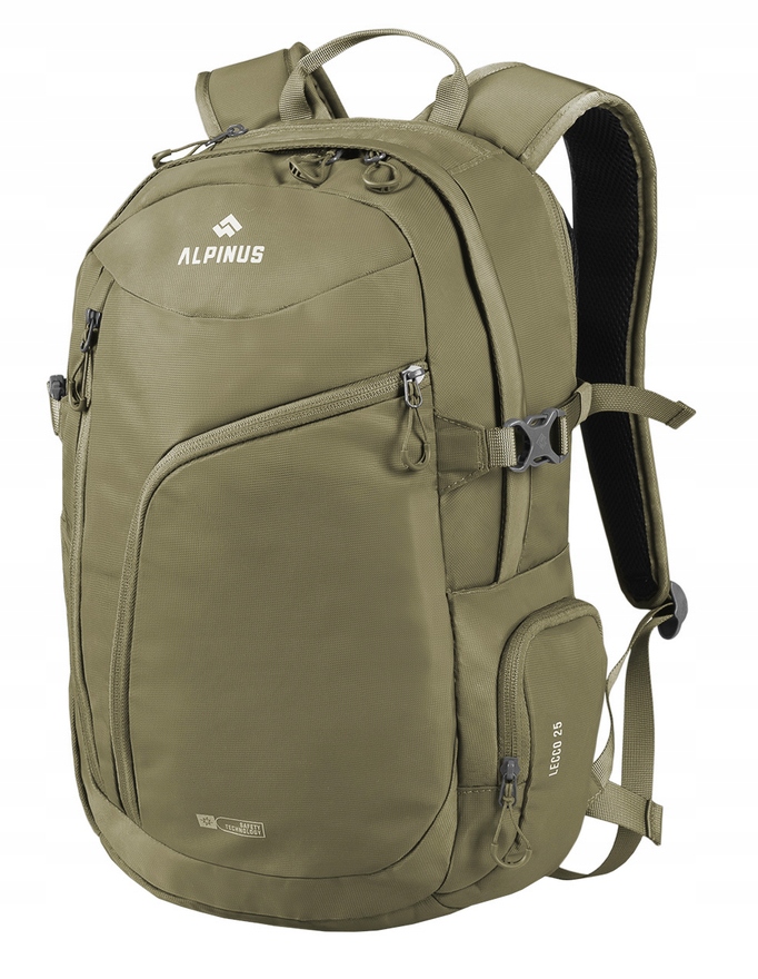 Batoh na kempování a výlety do hor Alpinus Lecco 25l světle NH11717