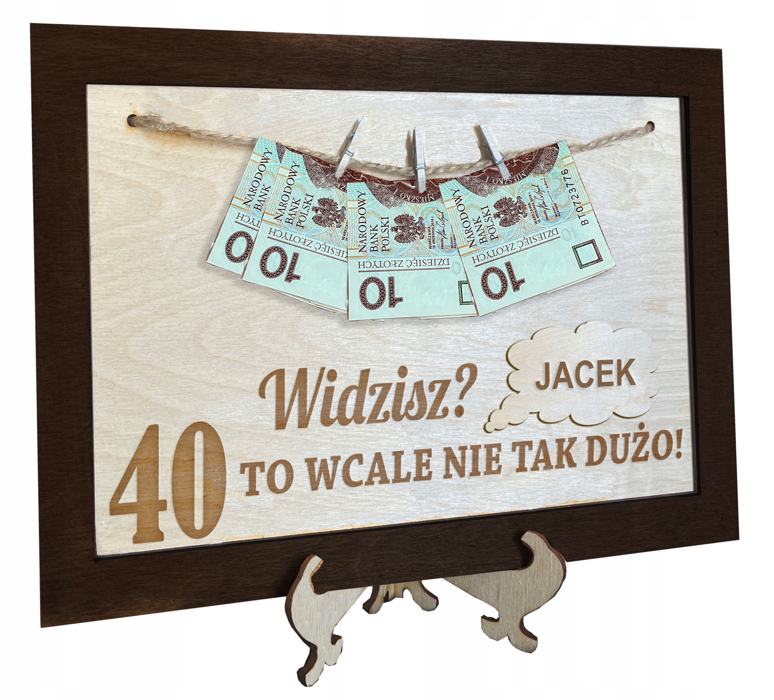 

Ramka urodzinowa 30 40 60 70 Tabliczka
