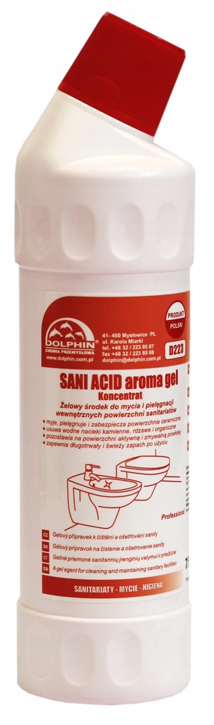 

Pachnący Żel Do Toalet Silny Kwas Ph 1 POJ.750 ML