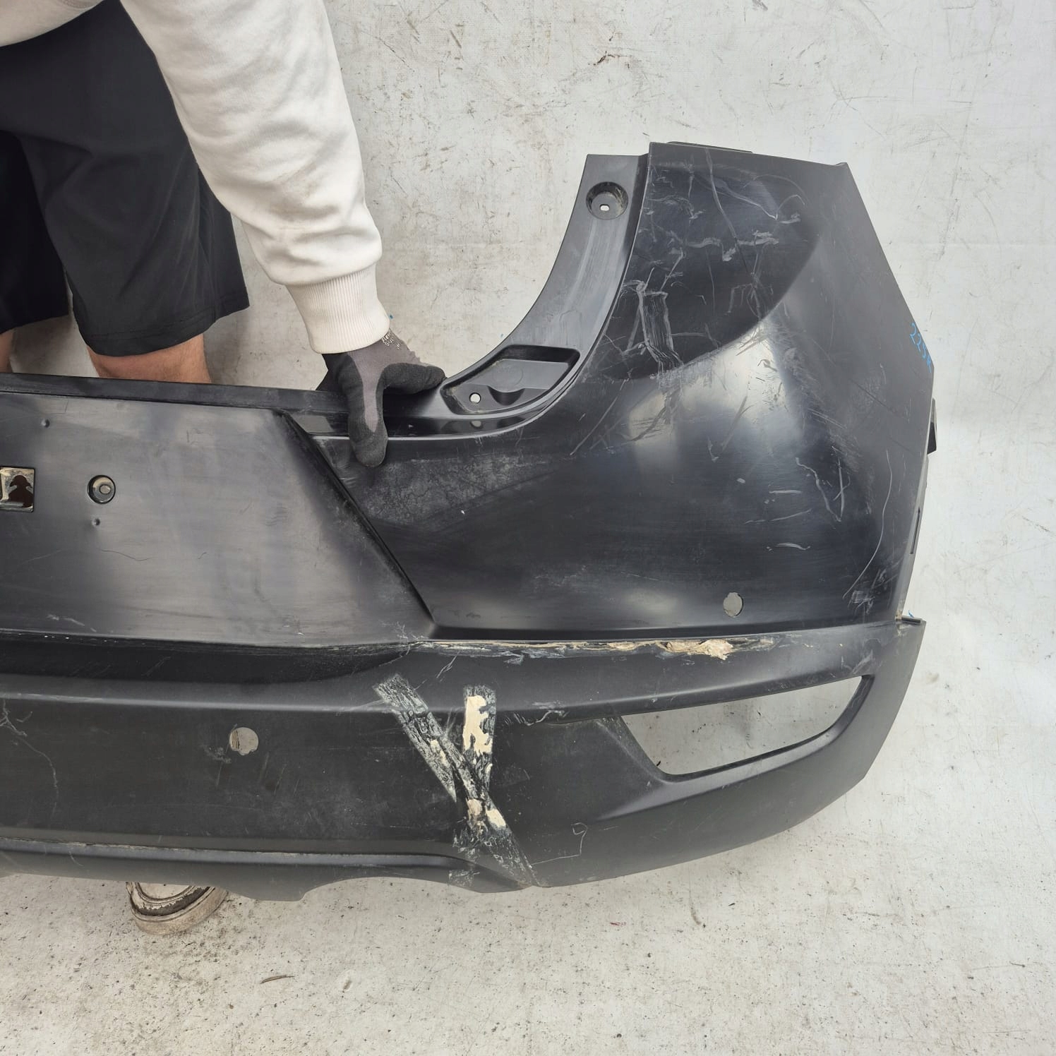 MAZDA CX-3 14-21 bumper rear part rear PDC