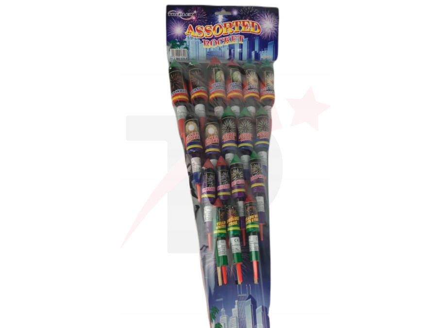 

Rakiety Assorted Rockets TXR608 Triplex