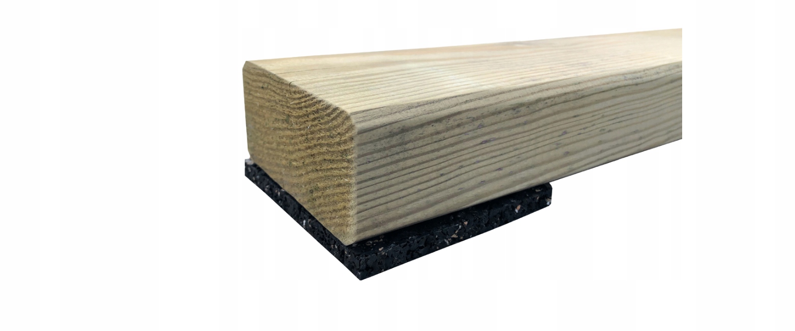 

Podkładki gumowe pod legary taras 100x100x8 25szt
