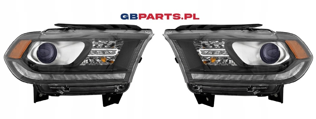 Lampa Pravá Levá Tmavá Led Dodge Durango 2014-2020 Gb Parts