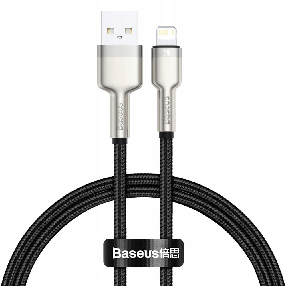 

Kabel Baseus Cafule Metal Apple Lightning 2.4A