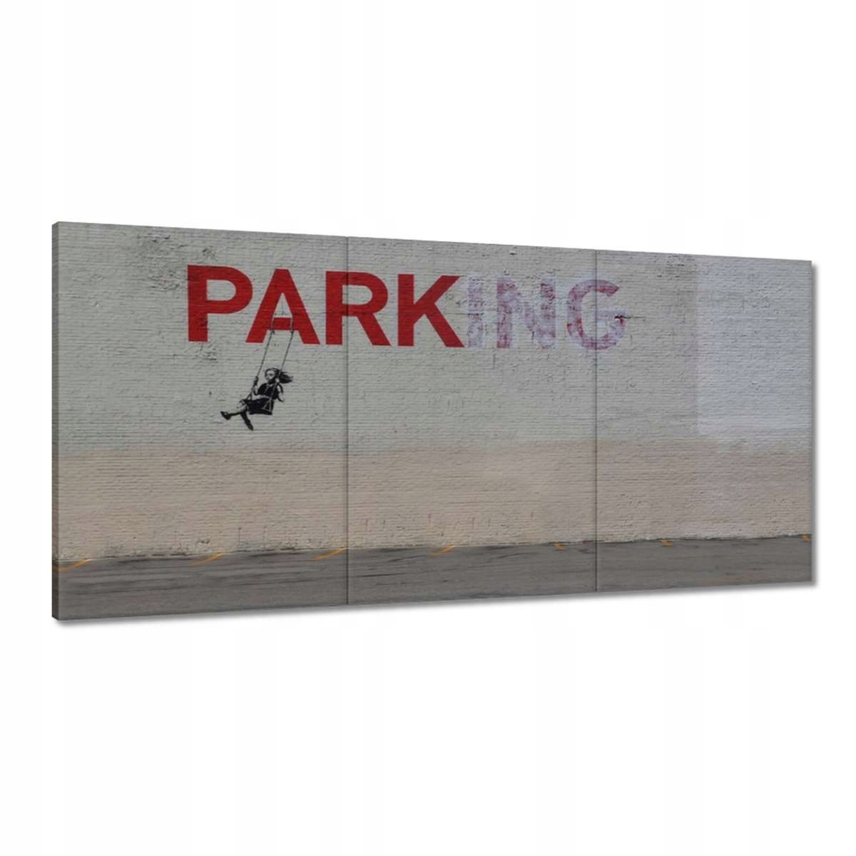 Obrazy 180x90 Banksy PARKing