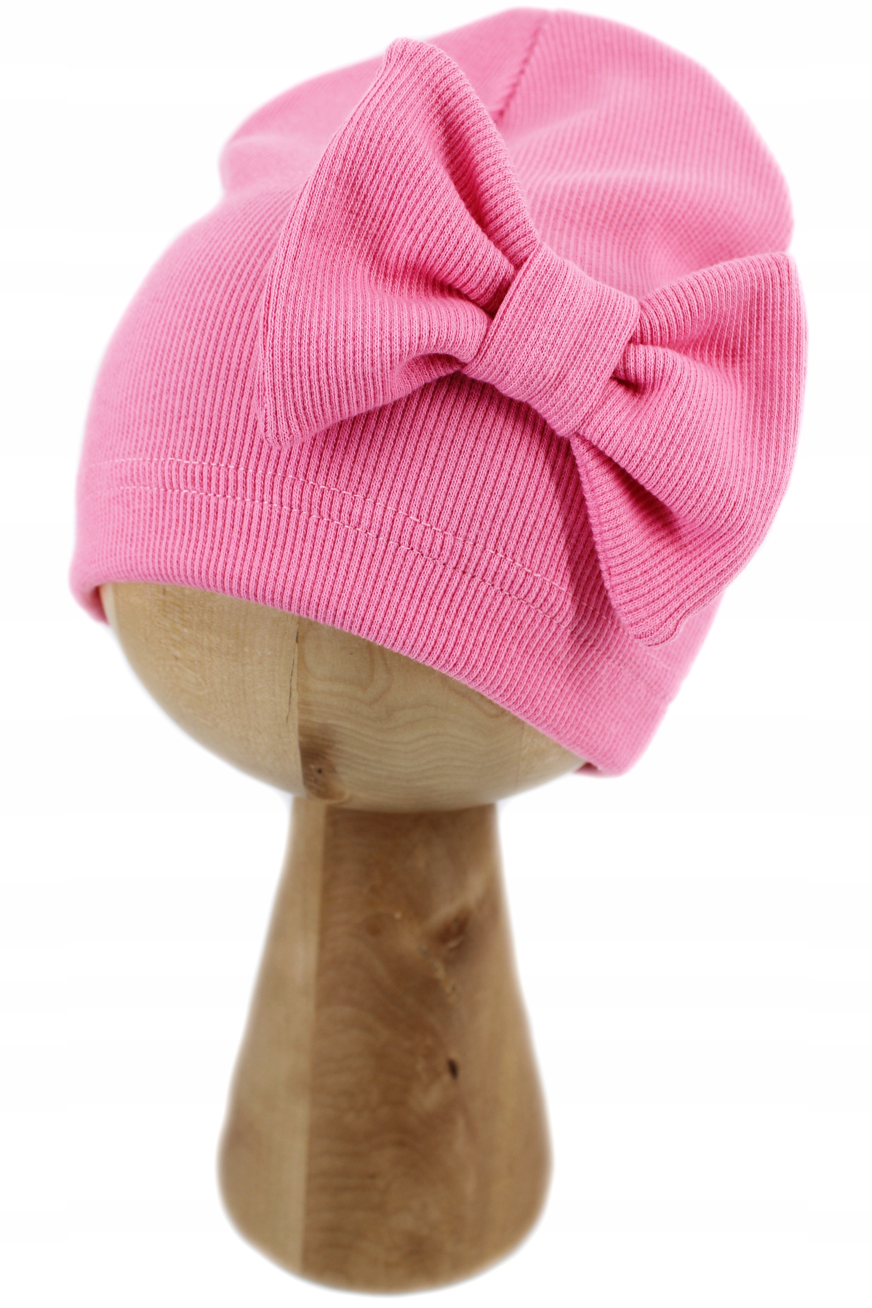 CZAPKA DZIECIĘCA JEDNOWARSTWOWA WIOSENNA Z KOKARDĄ Marka Black Di