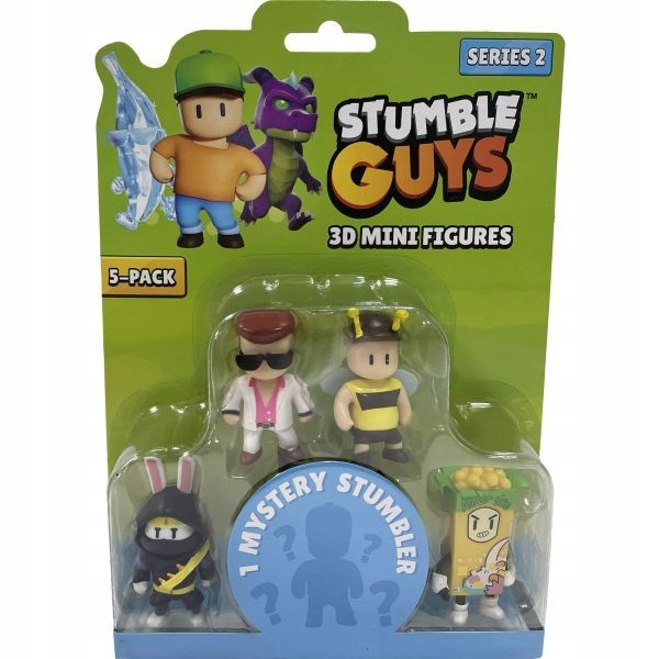 STUMBLE GUYS OPAKOWANIE WINDOWBOX Z 5 FIGUR.