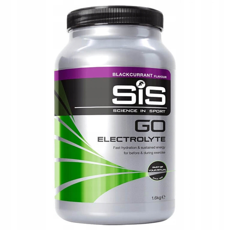 Sis Go Electrolyte 1600 g Isotonický Nápoj S Elektrolyty Blackcurrant