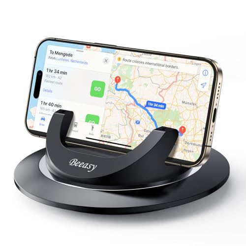 Držák do auta Beeasy FC01 360 otočný silikonový černý pro telefony