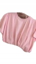 Bluza Crop Top Sempre Růžová U