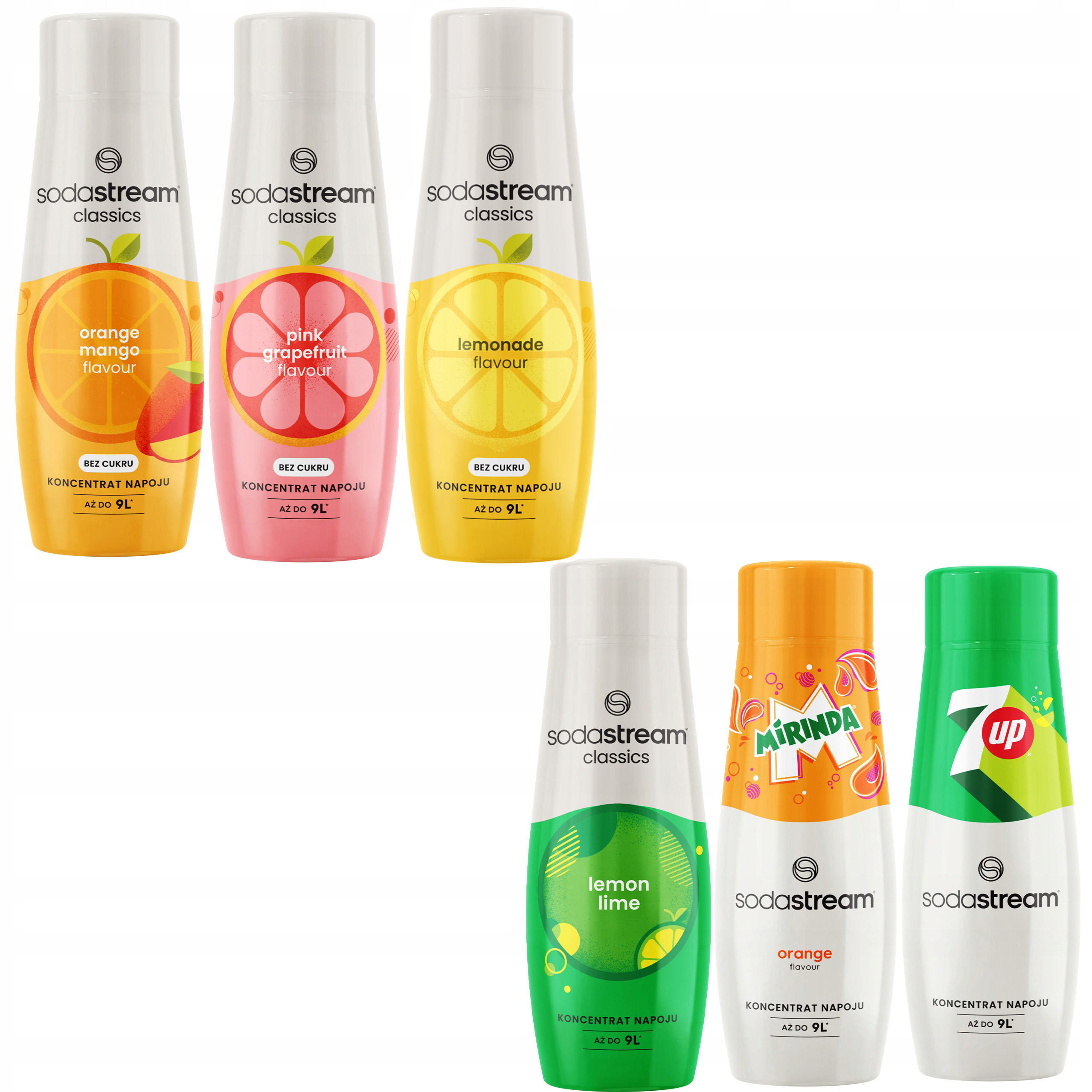 Sodastream Sada koncentrátů 6 sirupů