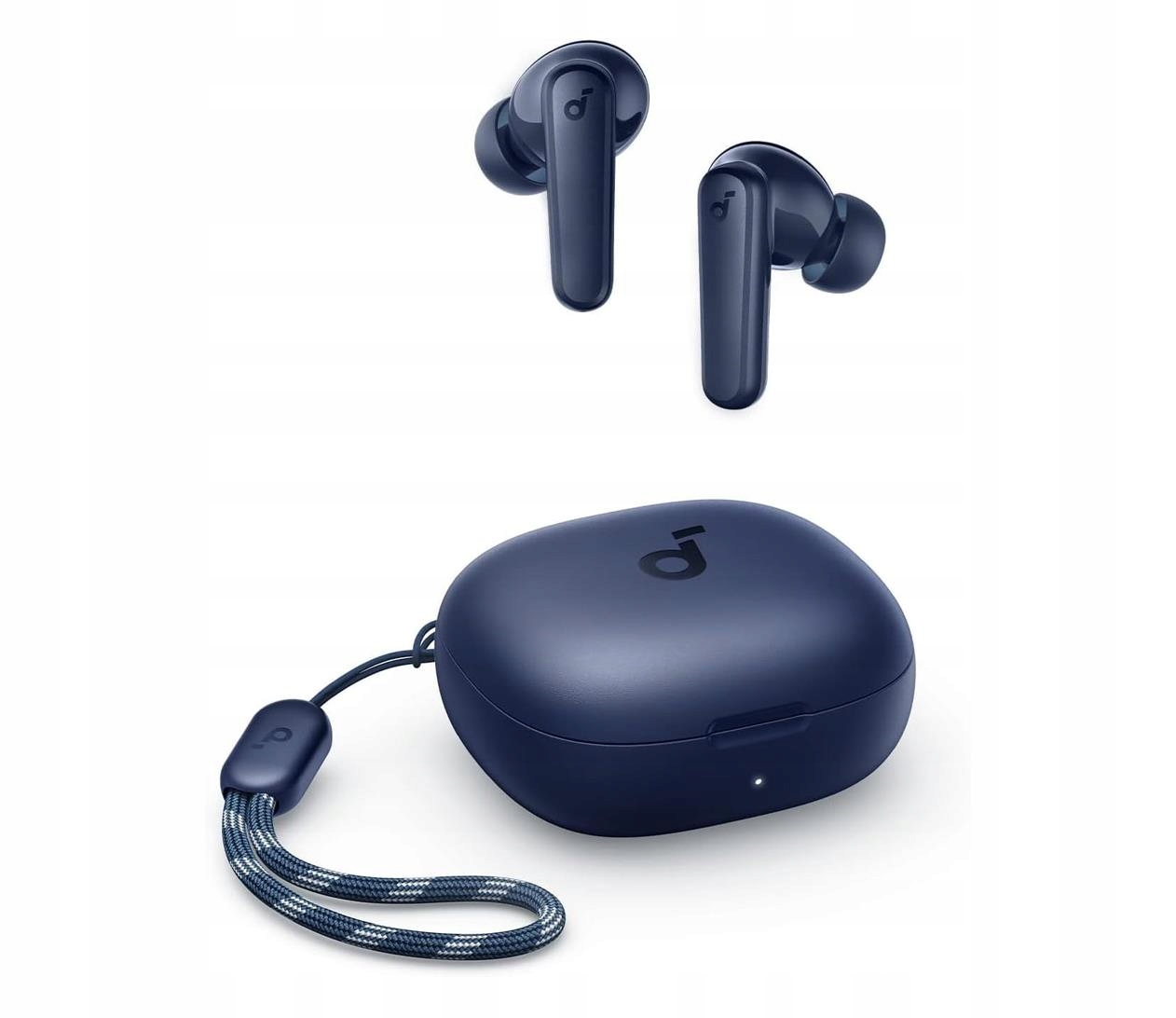 Słuchawki bezprzewodowe dokanałowe Soundcore R50i V2 Niebieskie Etui