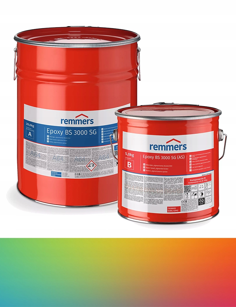 Epoxidová pryskyřice Remmers Epoxy Bs 3000 Sg 10 kg, barva Ral