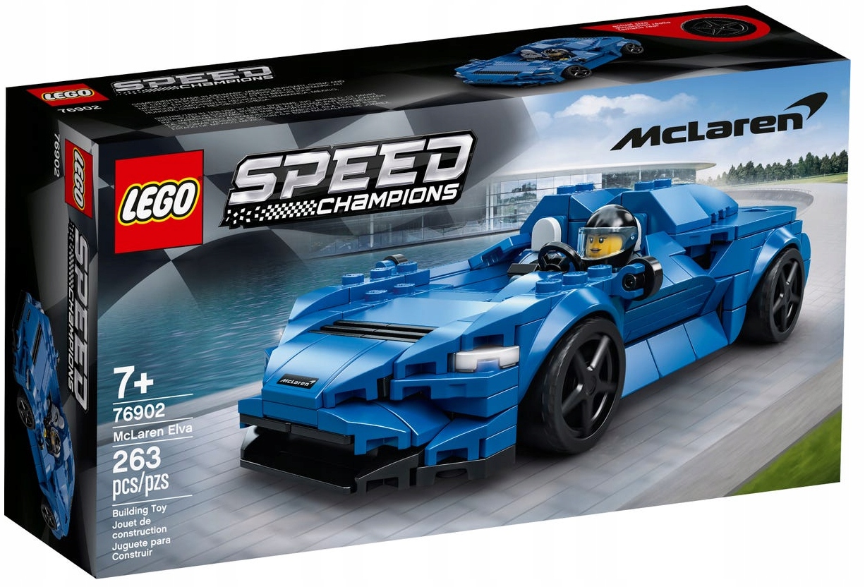 

Lego Speed Champions Mclaren Elva 76902 7+