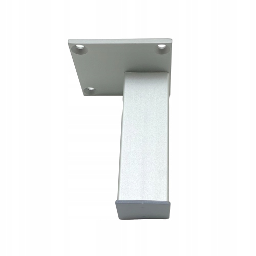 

Nóżka meblowa H-120 aluminium, narożna