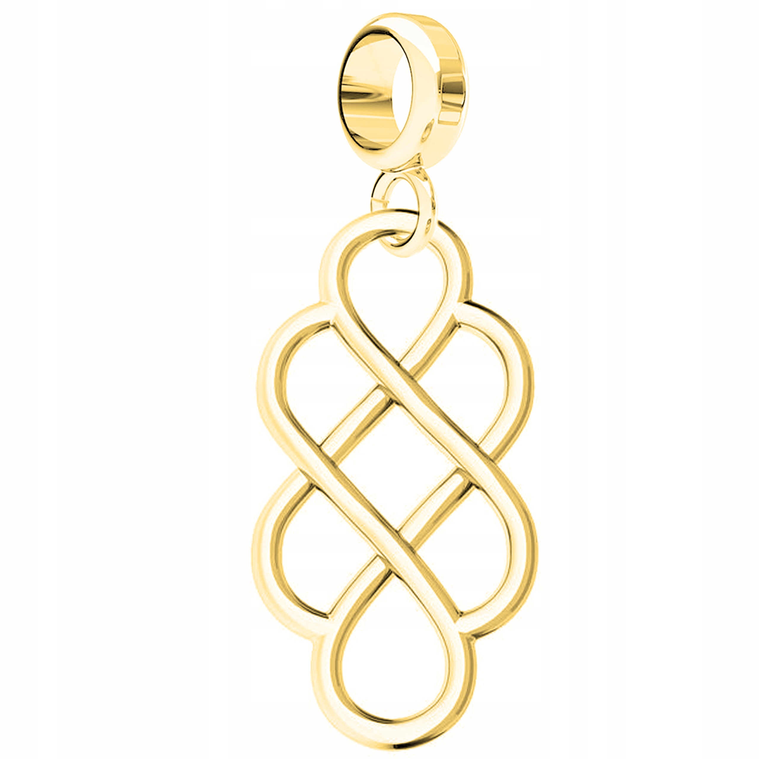 Zlatý přívěsek Ažur Prolamovaný stříbro 925