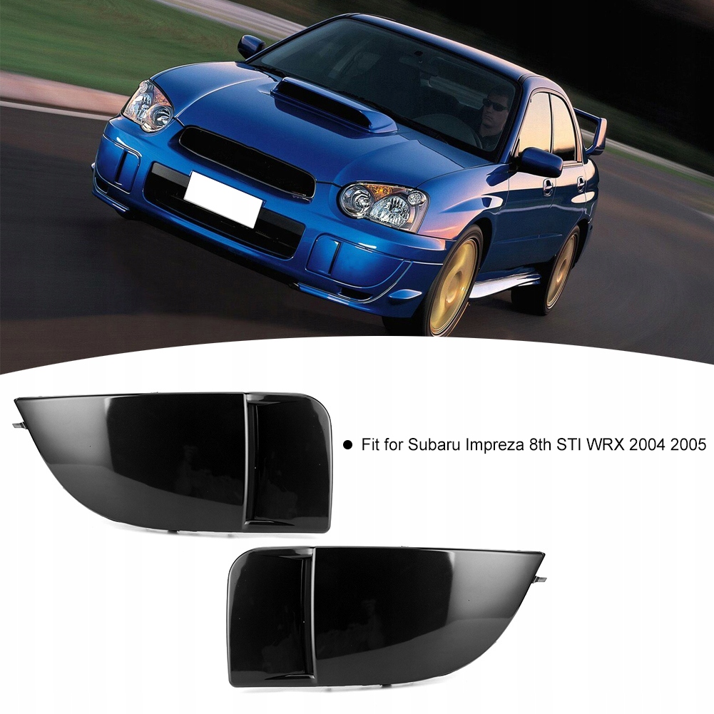 subaru IMPREZA WRX 04-05 передних черные
