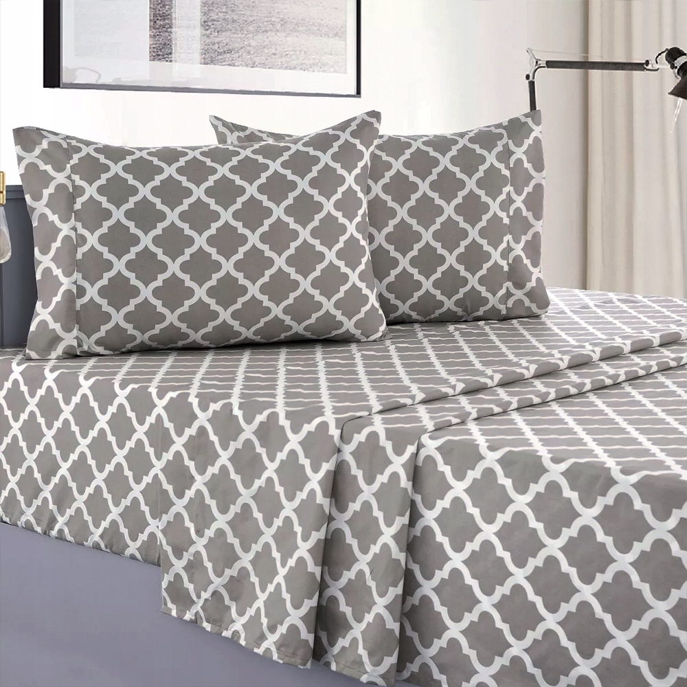 POŚCIEL KOMPLET 220x200 + 70x80 POSZEWKI BAWEŁNA SATYNOWA - RÓŻNE WZORY Liczba elementów w zestawie 3 części