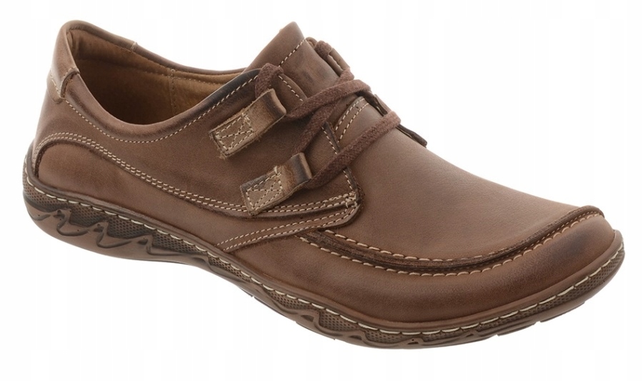 

Buty Olivier Męskie Skóra 100% 583 Brąz 43
