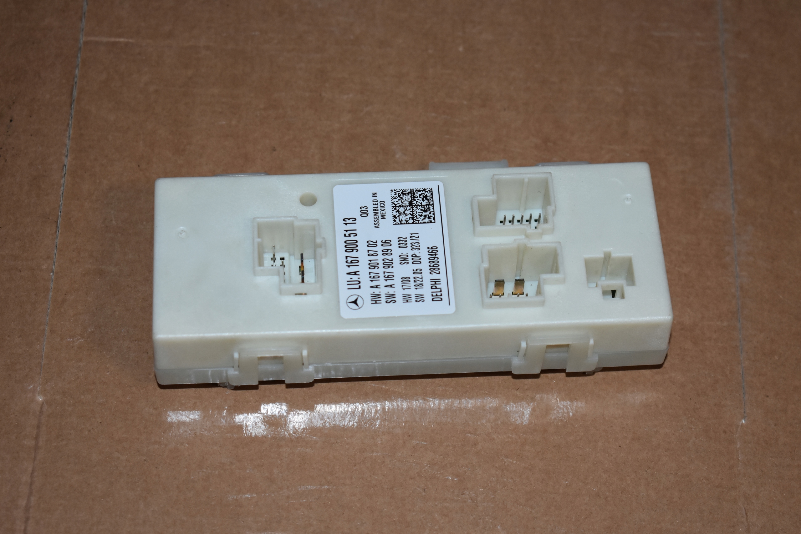 IDEALNY module bonnet boot MERCEDES W167 1 9