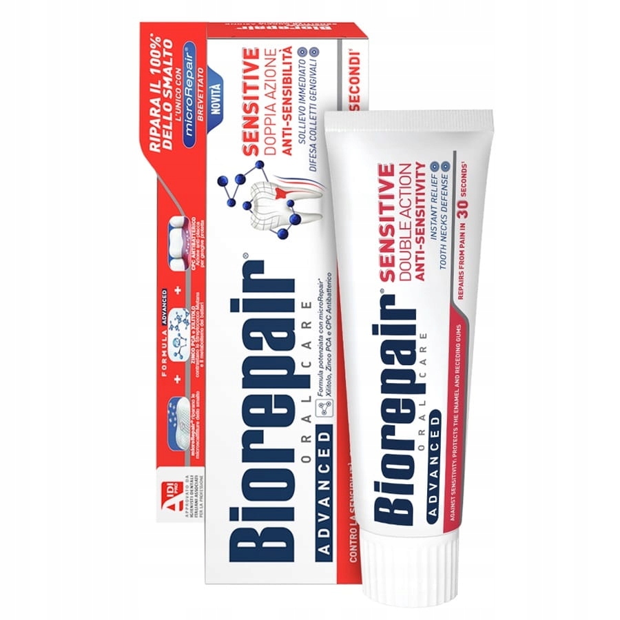

Pasta na wrażliwe zęby Biorepair Wrażliwe Zęby A