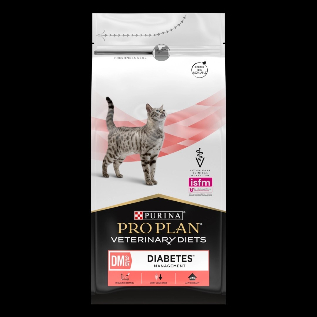 Levně Purina Pro Plan Veterinary Diets DM Diabetes Management pro kočky, 1,5 kg Pro Plan