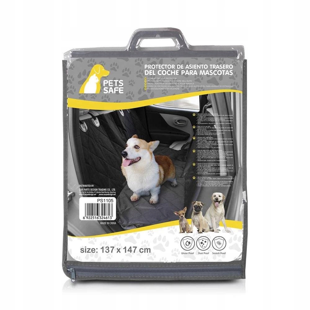 PETS SAFE Wodoodporna Ochrona Tylnego Siedzenia 137x147cm — miniatura 4