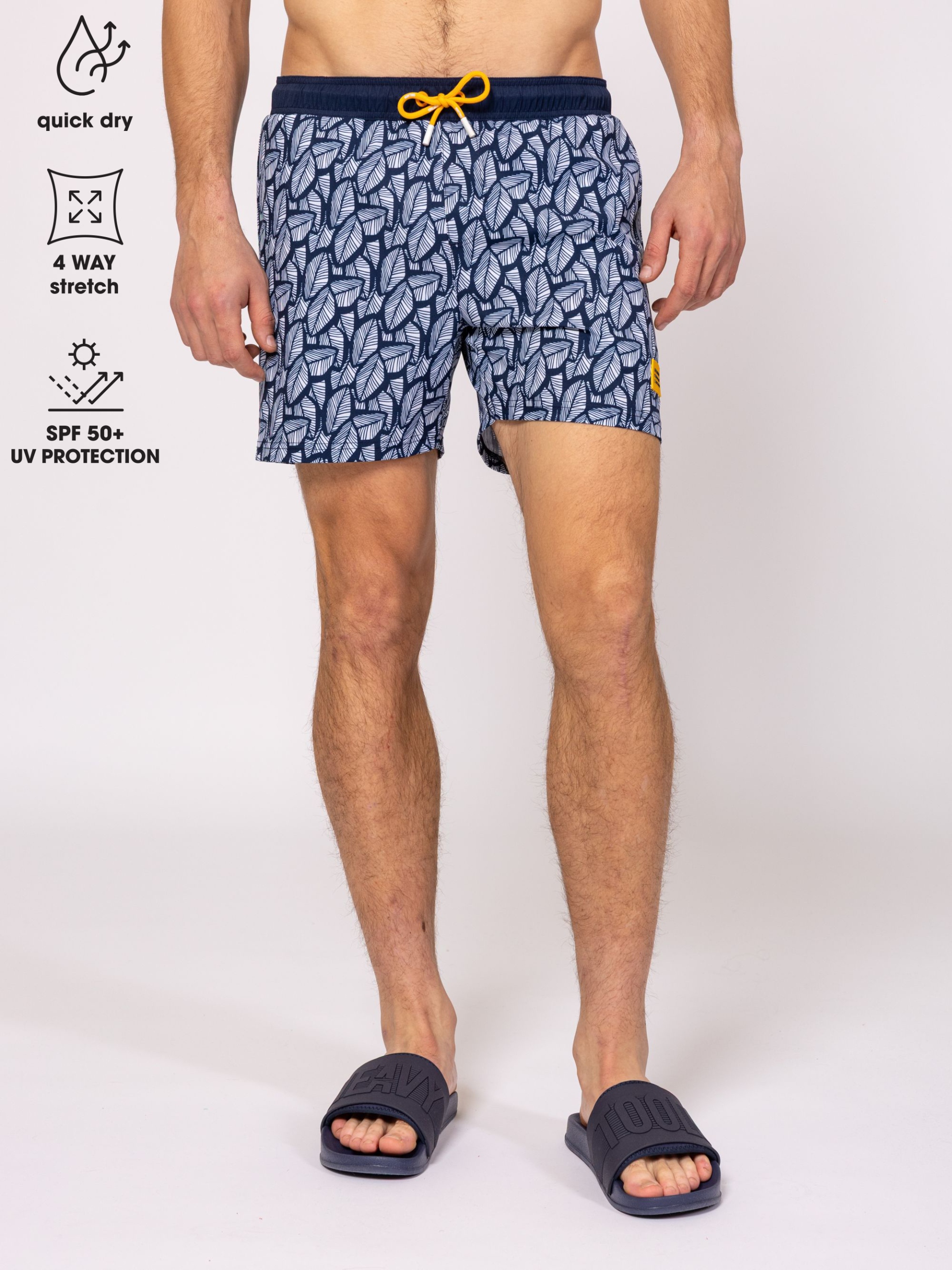 Heavy Tools Pánské Plavkové Krátké Kraťasy Uv Šortky Jordan Tmavě Modré M