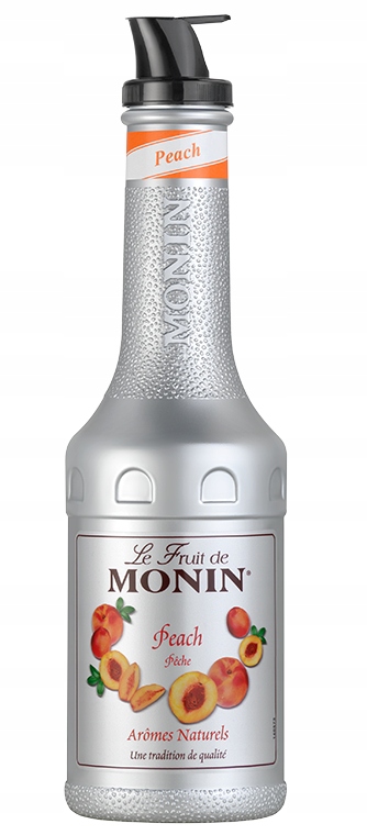 Levně Monin Pyré broskvové barmanské do nápojů 1000 ml