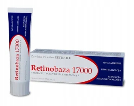 

Retinobaza 17000 Retinol krem z witaminą A 30g