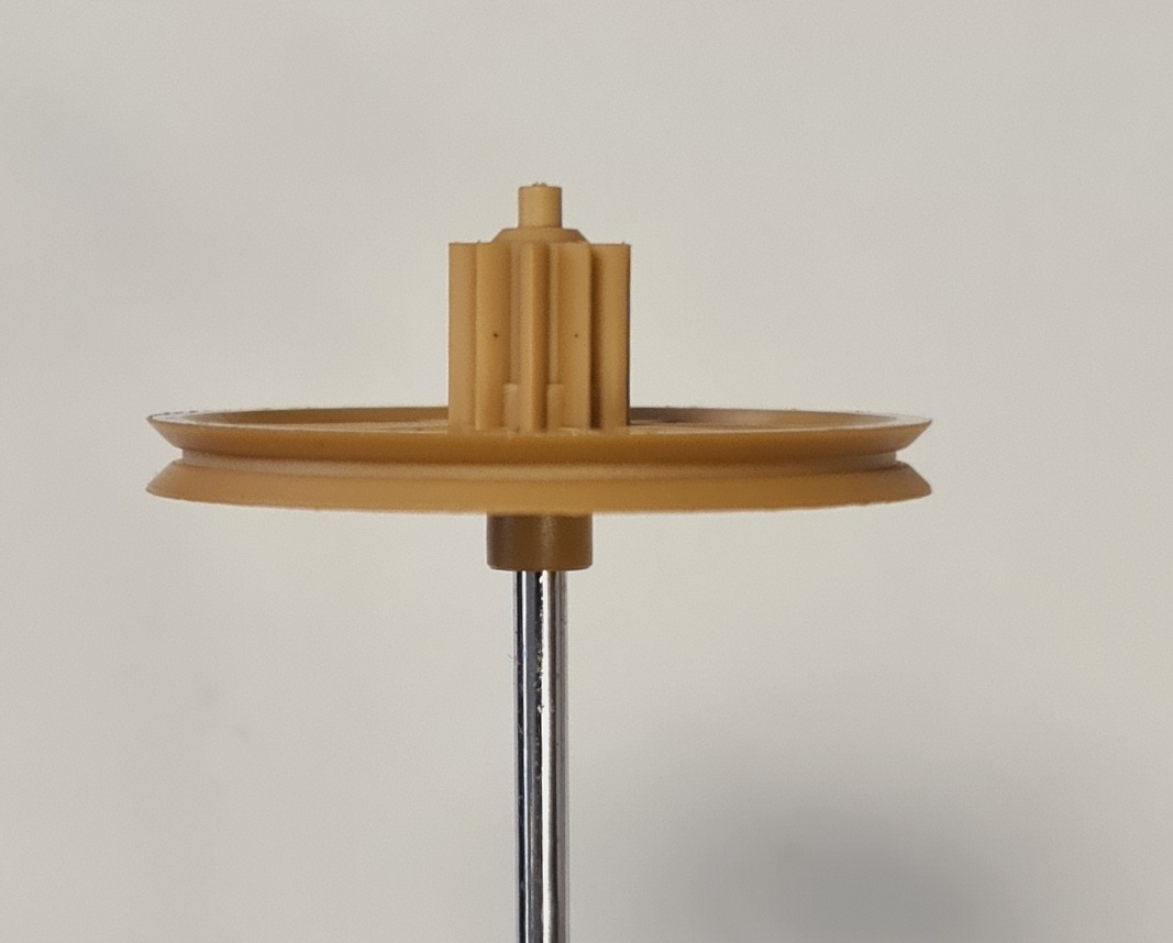 KOŁO ZĘBATE DO MECHANIZMU CDM 4/19 + PASEK Rodzaj jednopłytowy