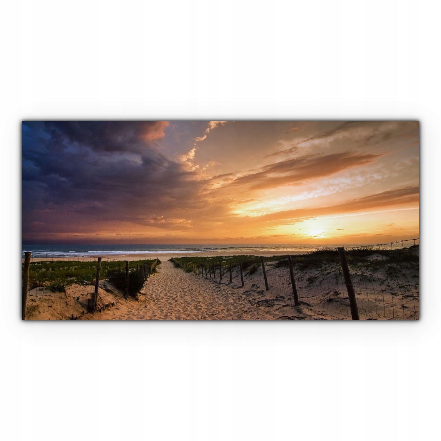 

Obraz canvas na ścianę 140x70 Wydmy Wybrzeże Plaża