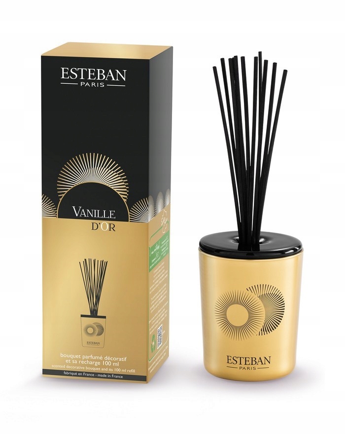 Esteban Paris Difuzér 100 ml Dekorativní Vůně Vanille d'Or