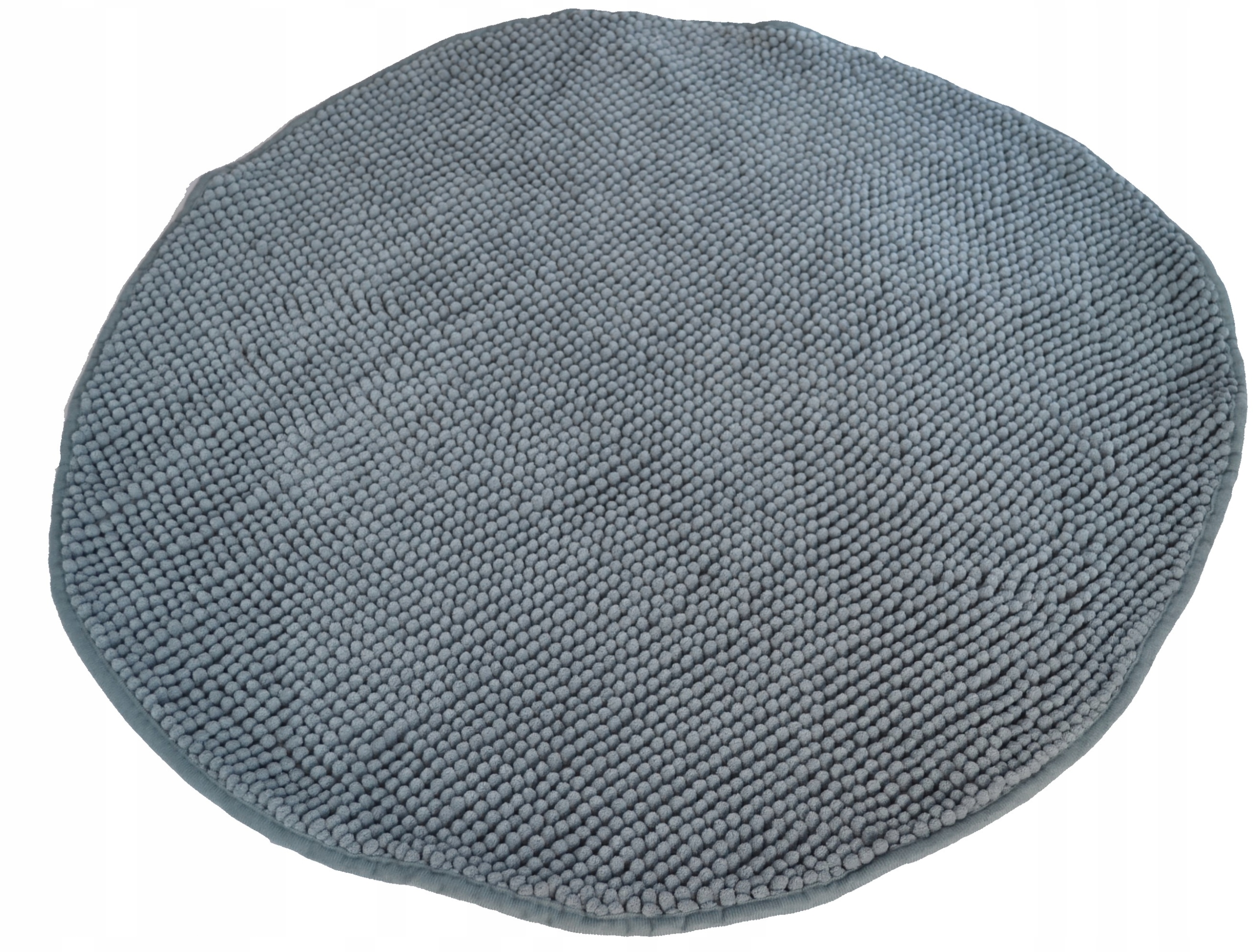 

Fringe Dywanik Łazienkowy okrągły 80cm Jasno Szary