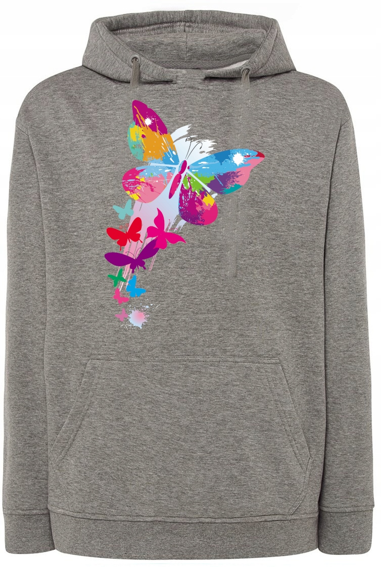 Pánská mikina s potiskem Motýl r.XS