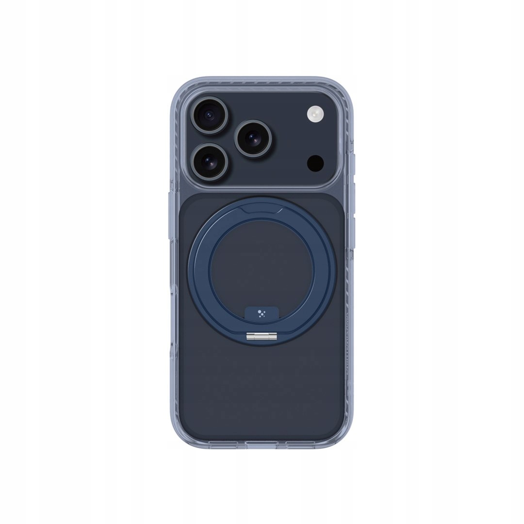 Etui pokrowiec na iPhone 17 Pro Titan Pro MagSpin MagSafe niebieski Amazi