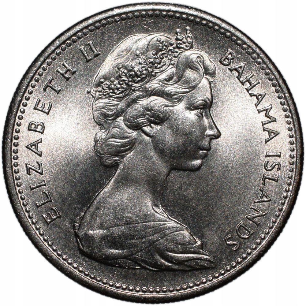 Bahamy 25 centów 1966