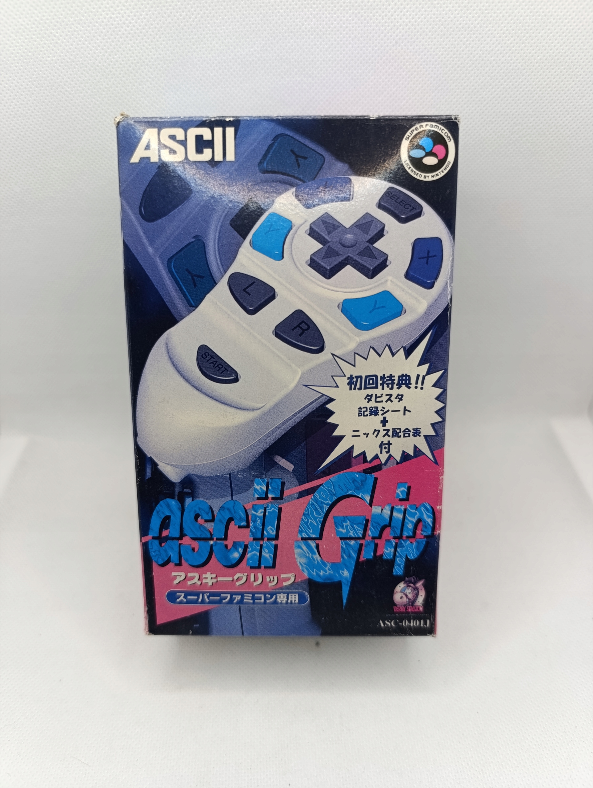 Ascii Grip Kontroler Pad ASC-0401J Super Nintendo SNES