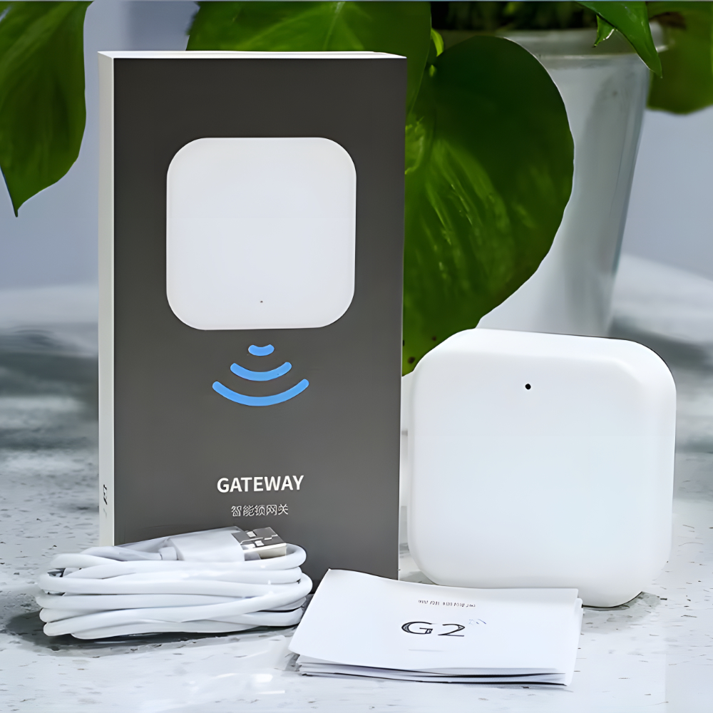 Bramka TTLock Centrala Bluetooth WiFi Android Smart Home do Zamek Klamka Zasilanie sieciowe