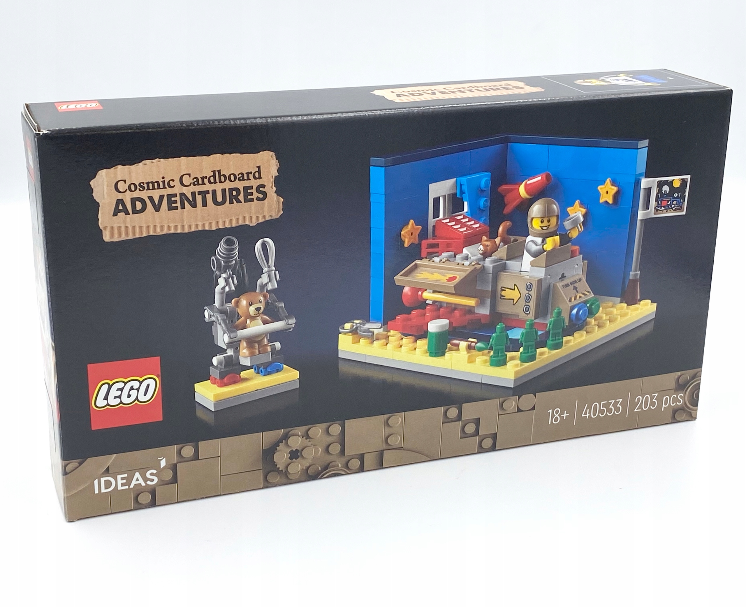 NOWE LEGO 40533 Przygody statku USS Cardboard