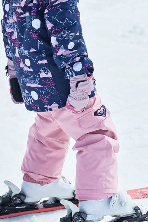 ROXY SPODNIE ZIMOWE NA SZELKACH OCIEPLANE DZIECIĘCE DLA DZIEWCZYNKI 4-5 Stan opakowania oryginalne
