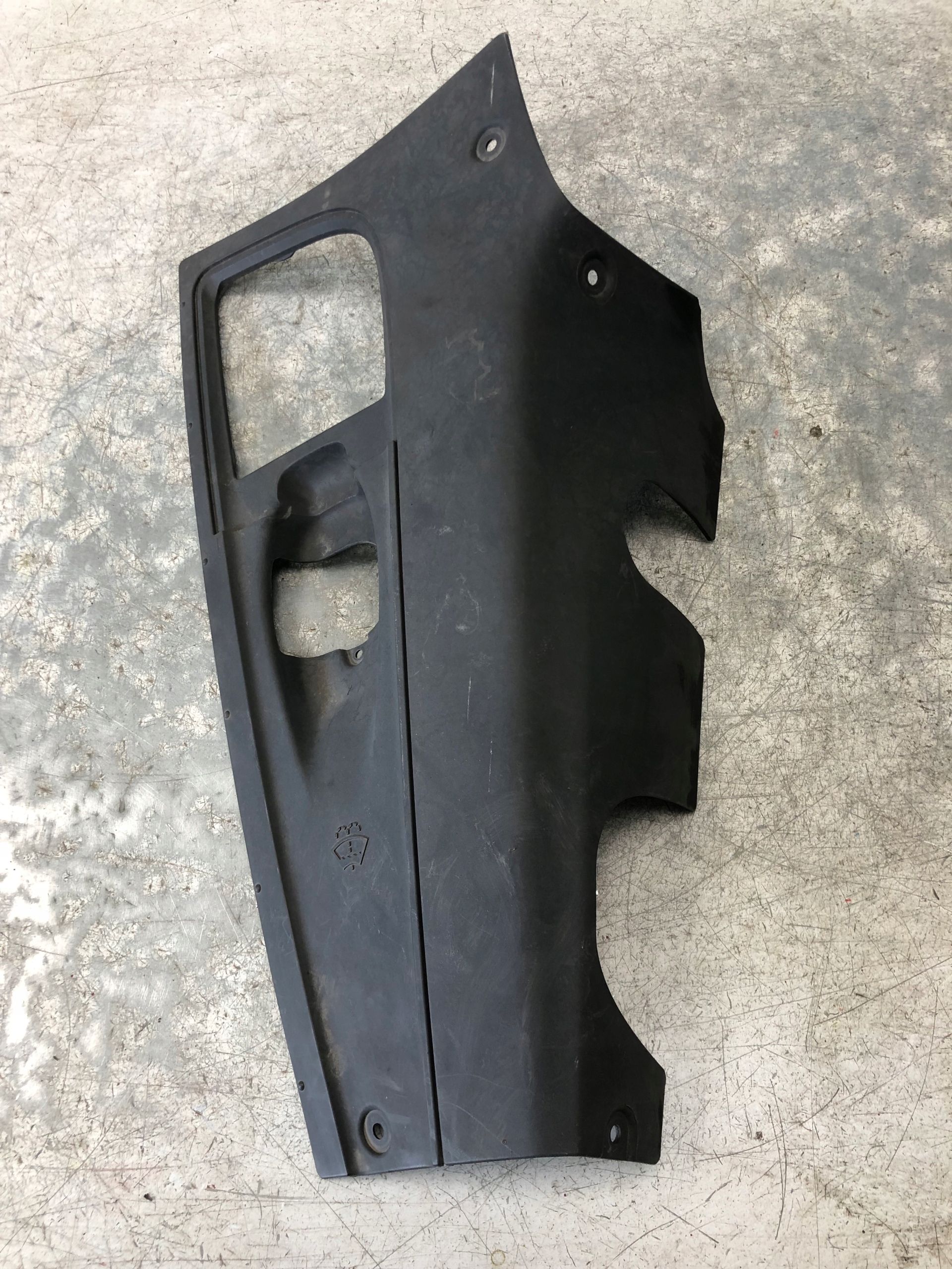 motor cover right PORSCHE CAYENNE 7L5806584DE