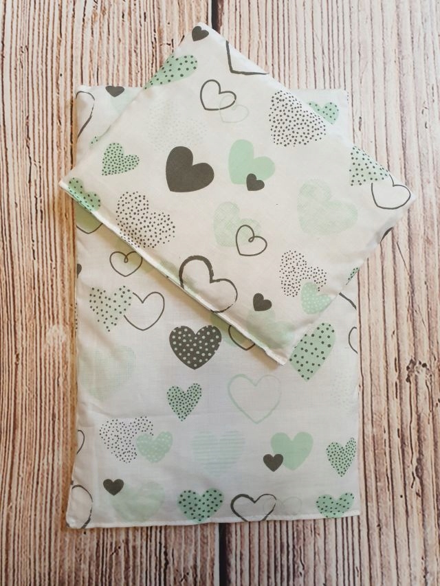 POŚCIEL DO WÓZKA DLA LALEK PODUSZKA Z KOŁDERKĄ Seria Pościel