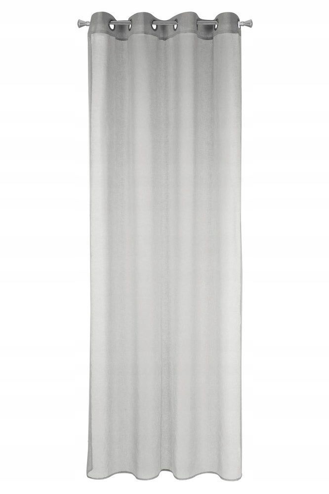 

Firana gotowa na przelotkach 140x250 Metis stalowa
