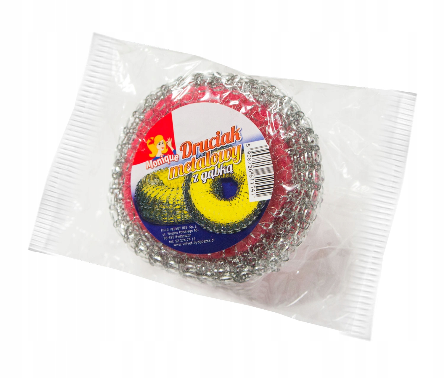 

Monique Druciak Metalowy Z Gąbką 1SZT