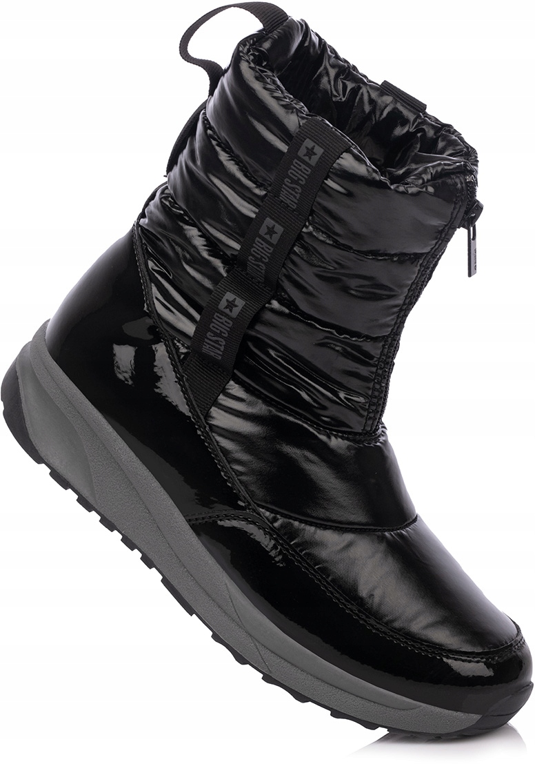 BIG STAR BUTY ŚNIEGOWCE OCIEPLANE DAMSKIE r. 38 Model buty śniegowce ocieplane czarne