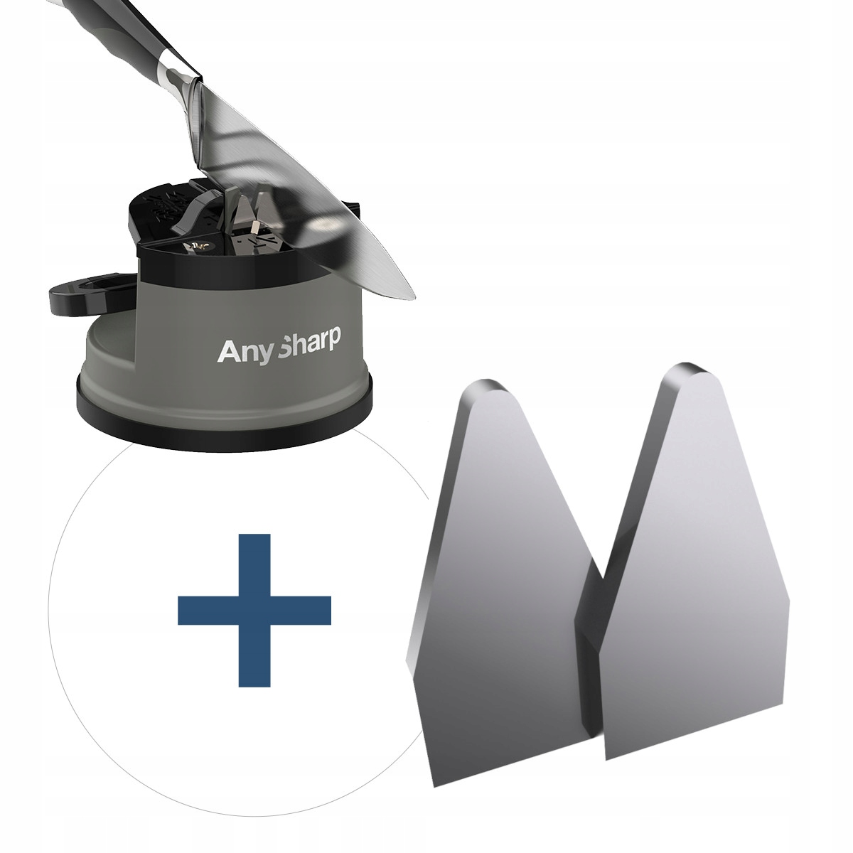 Zestaw AnySharp Classic Grey + płytki