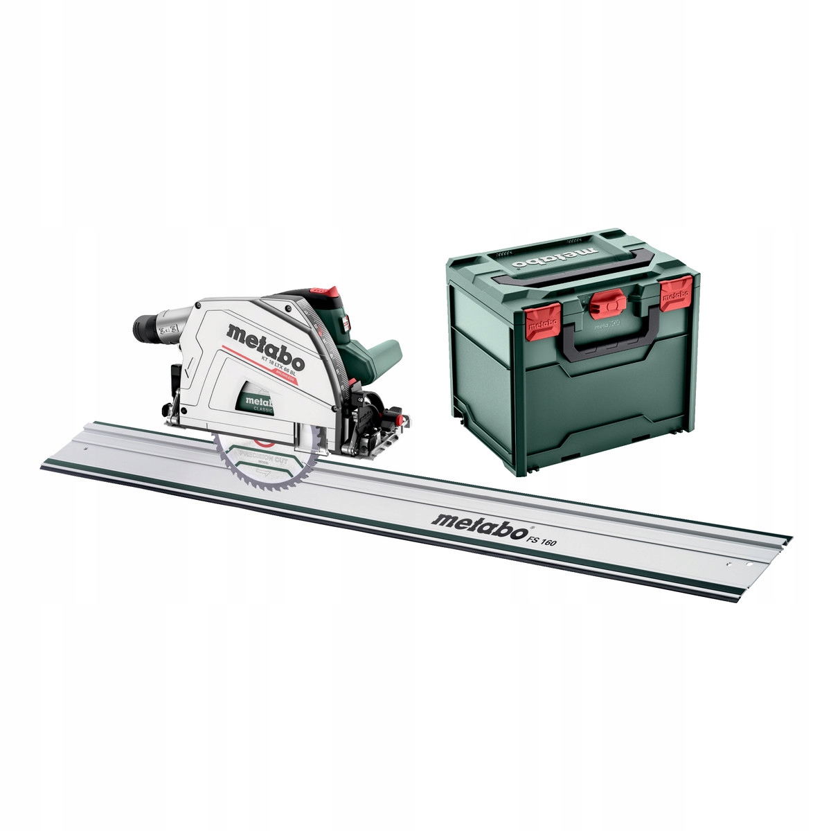 Zagłębiarka aku. Metabo Kt 18 Ltx 66 Bl Szyna Fs 160