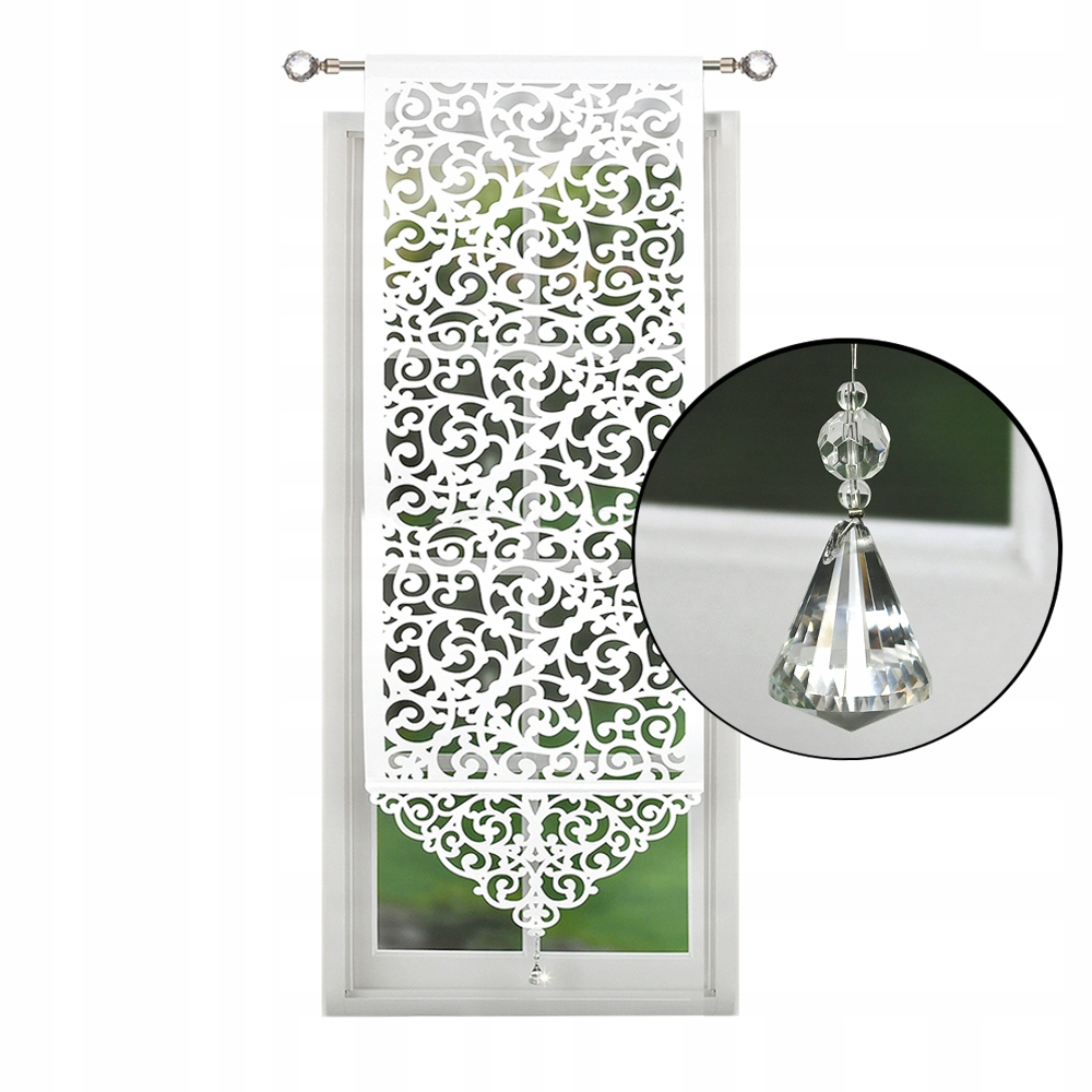 

Panel Ażur Ekran Firana Ażurowa Biała 140X60 Filc