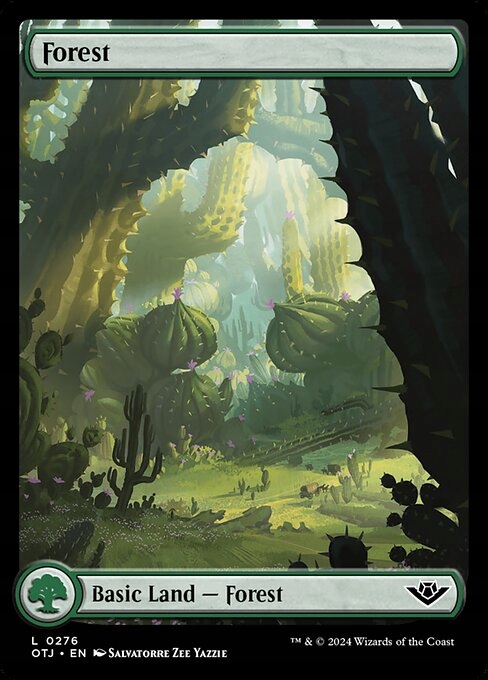 MtG: Forest (OTJ) *foil*